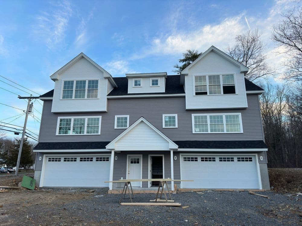 Gray two-family home, Seabrook, NH